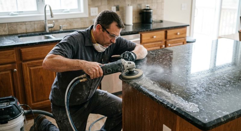 Countertop Buffing in Sacramento, CA