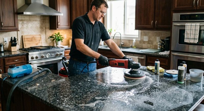 Granite Countertop Refinishing in Sacramento, CA