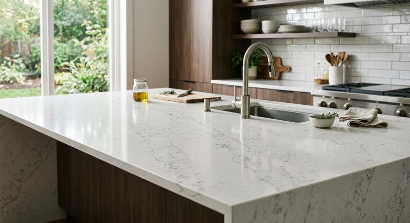 Quartz Slab Installation in Santa Rosa, CA