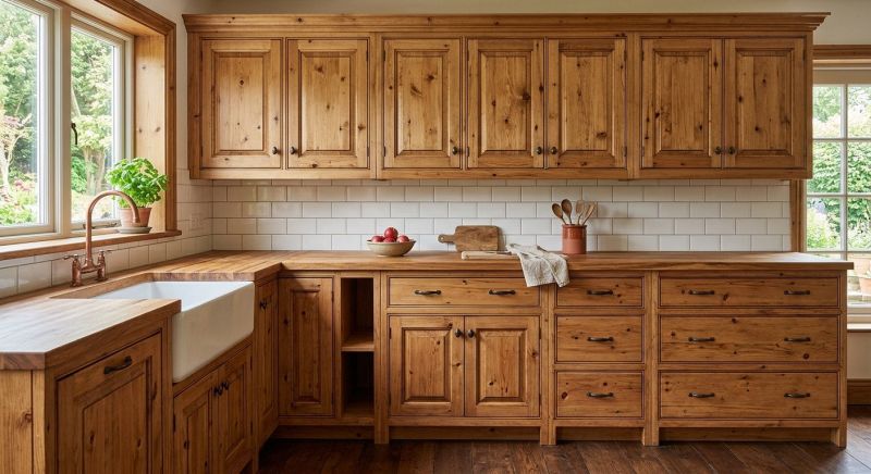 Rustic Cabinets Installation in Bloomington, IN