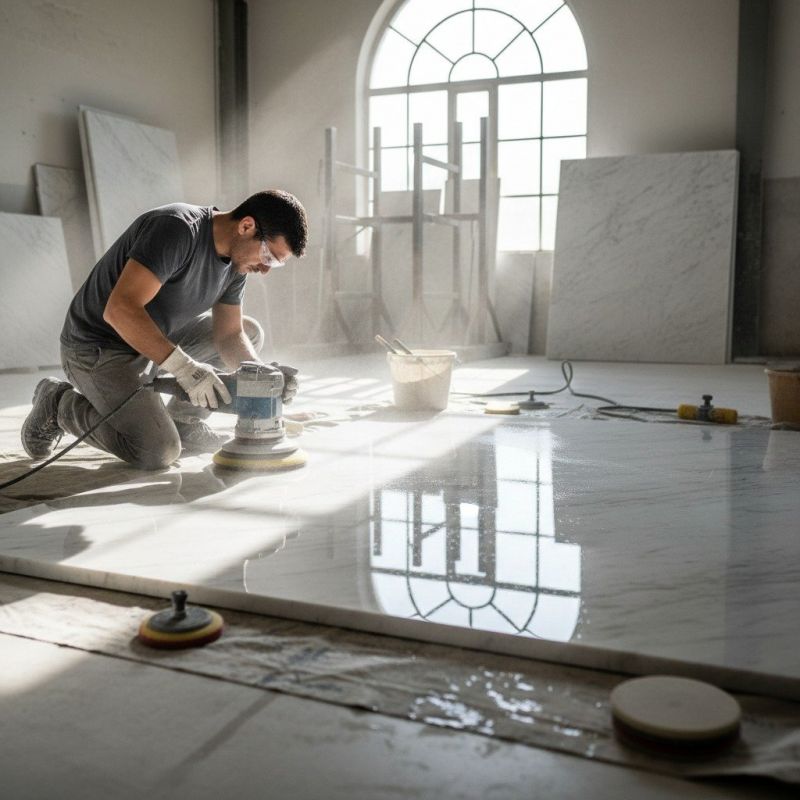 Terrazzo Polishing Service in Roseville, CA