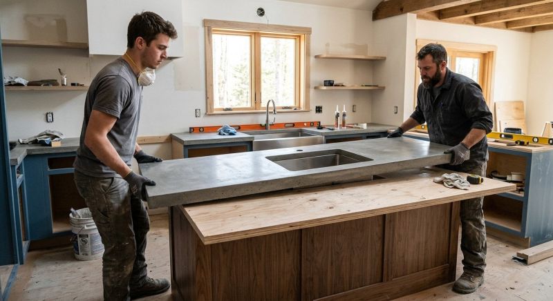 Concrete Countertop Service in Napa, CA