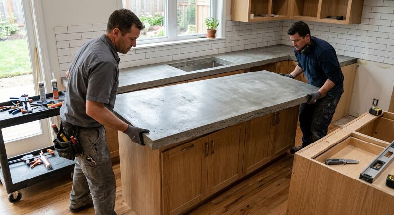 Concrete Countertop Service in Santa Rosa, CA