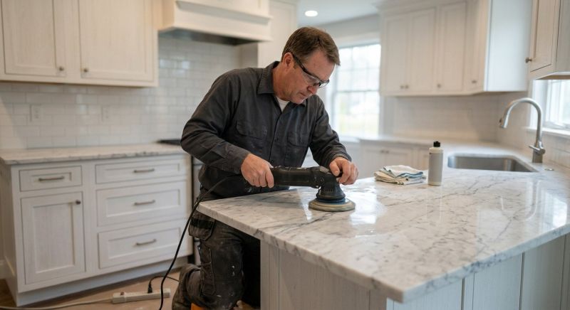 Countertop Buffing in Sacramento, CA