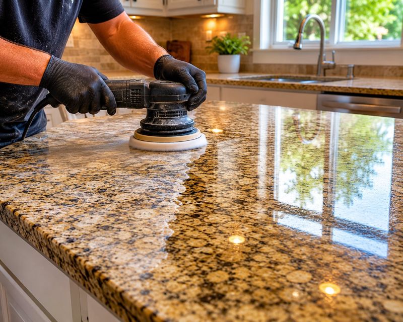 Countertop Buffing in Sacramento, CA