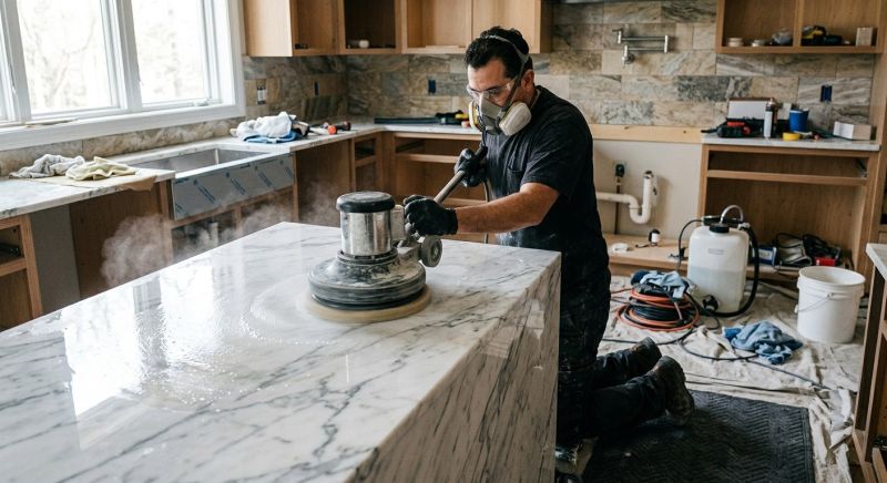 Countertop Buffing in Sacramento, CA