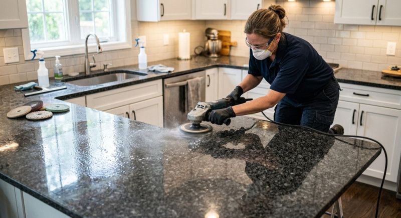 Countertop Reglazing in Roseville, CA
