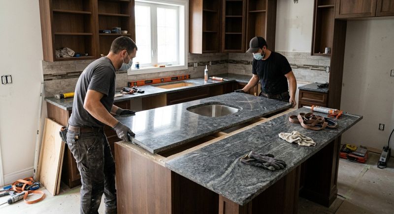 Custom Countertop Installation in Lake County, IL