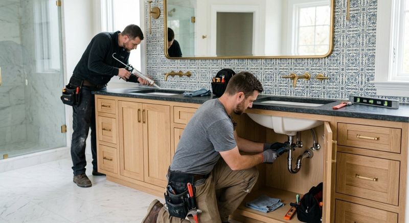 Custom Vanity Installation in Cincinnati, OH