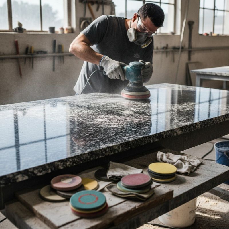 Granite Countertop Polishing in Sacramento, CA