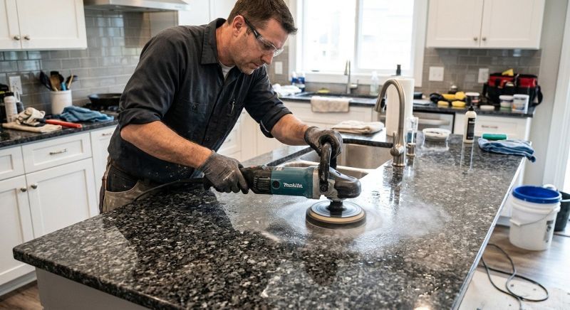 Granite Countertop Refinishing in Roseville, CA