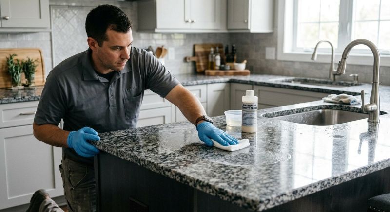 Granite Countertop Sealing in Roseville, CA