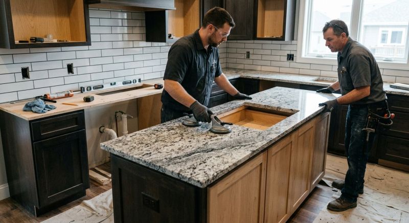 Kitchen Countertop Installation in Roseville, CA