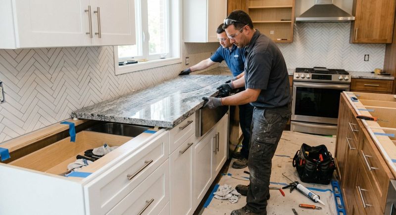 Kitchen Countertop Installation in Marin County, CA