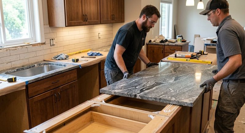 Kitchen Countertop Replacement in Lake County, IL