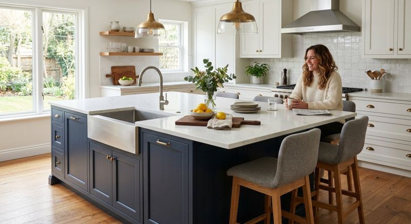 Kitchen Island Construction in Indianapolis, IN