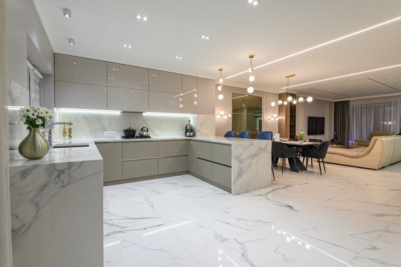 Marble Countertop Installation in Lake County, IL