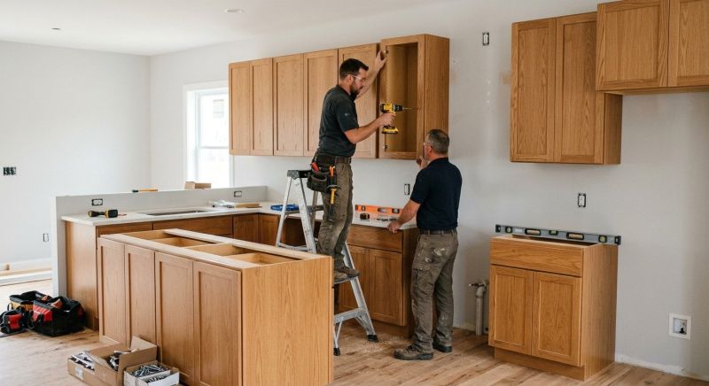 New Cabinets Installation in Bloomington, IN