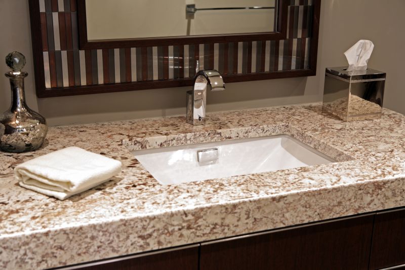 Poured Countertop Installation