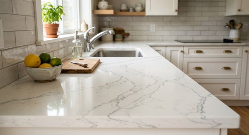 Quartz Slab Installation in Santa Rosa, CA