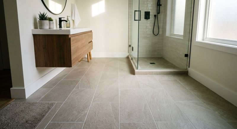 Restroom Floor Replacement in Frederick, MD