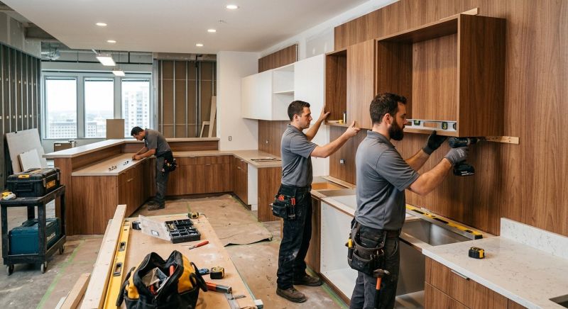 Rustic Cabinets Installation in Indianapolis, IN