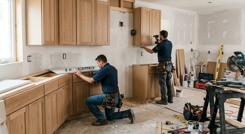 Rustic Cabinets Installation in Dayton, OH