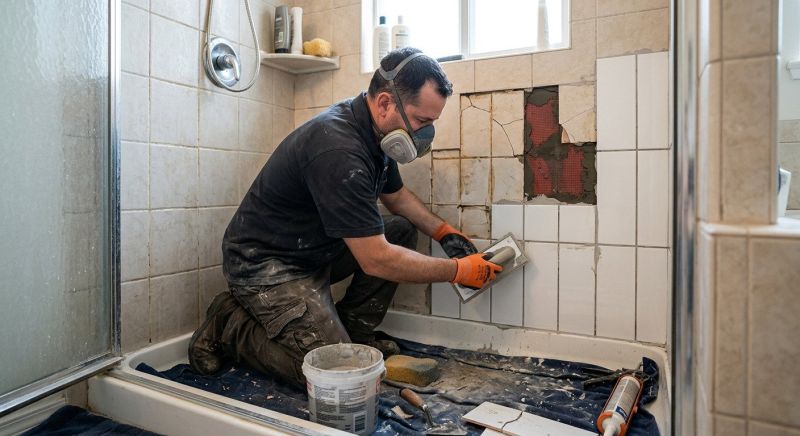 Shower Tile Repair in Alpharetta, GA