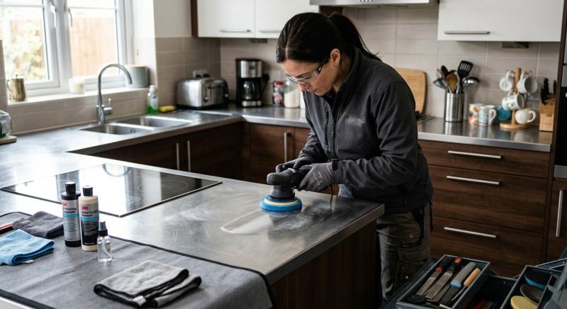 Stainless Counter Replacement in Napa, CA