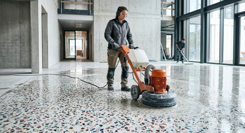 Terrazzo Polishing Service in Roseville, CA