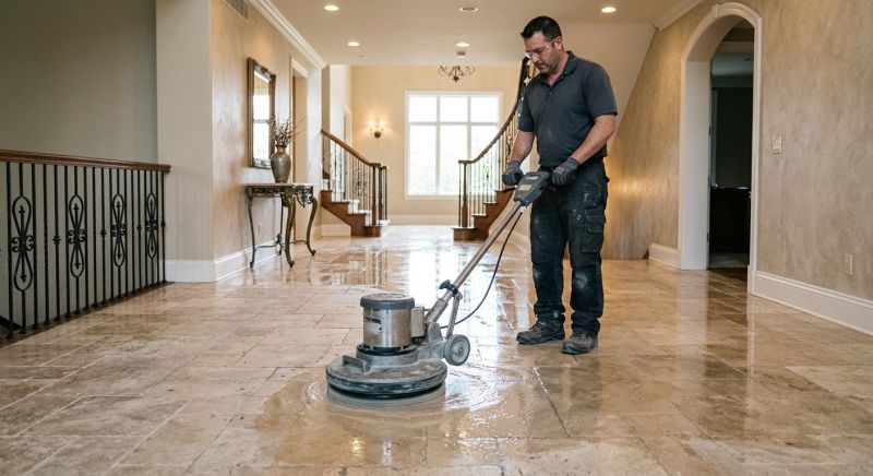 Terrazzo Polishing Service in Sacramento, CA