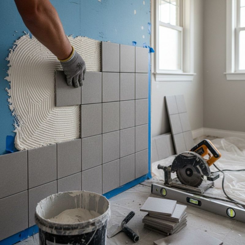 Tile Surround Installation in Conroe, TX