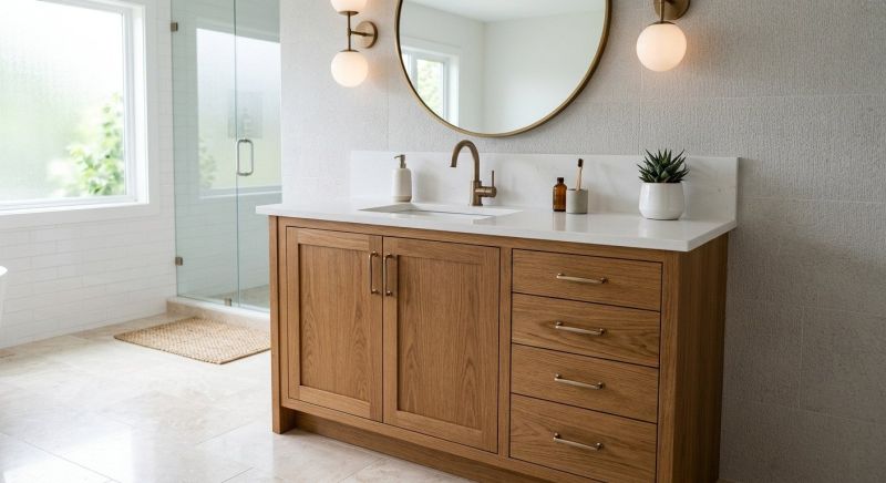 Vanity Cabinet Installation in Dayton, OH