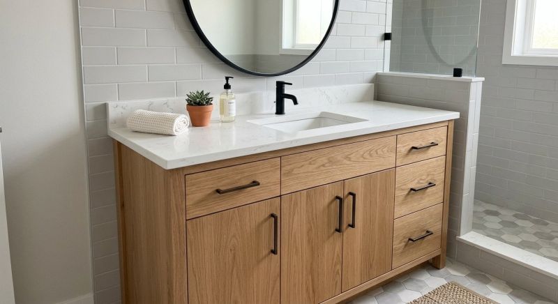 Vanity Cabinet Installation in Bloomington, IN