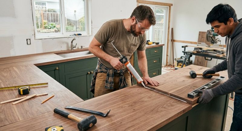 Wood Countertop Replacement in Napa, CA